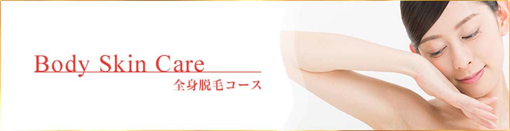 Body Skin Care 全身脱毛コース